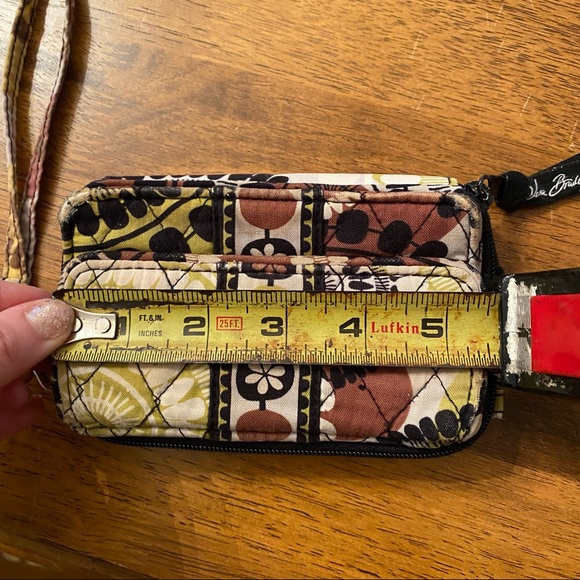 Vera Bradley Cocoa moss double zipper wallet - Picture 14 of 16